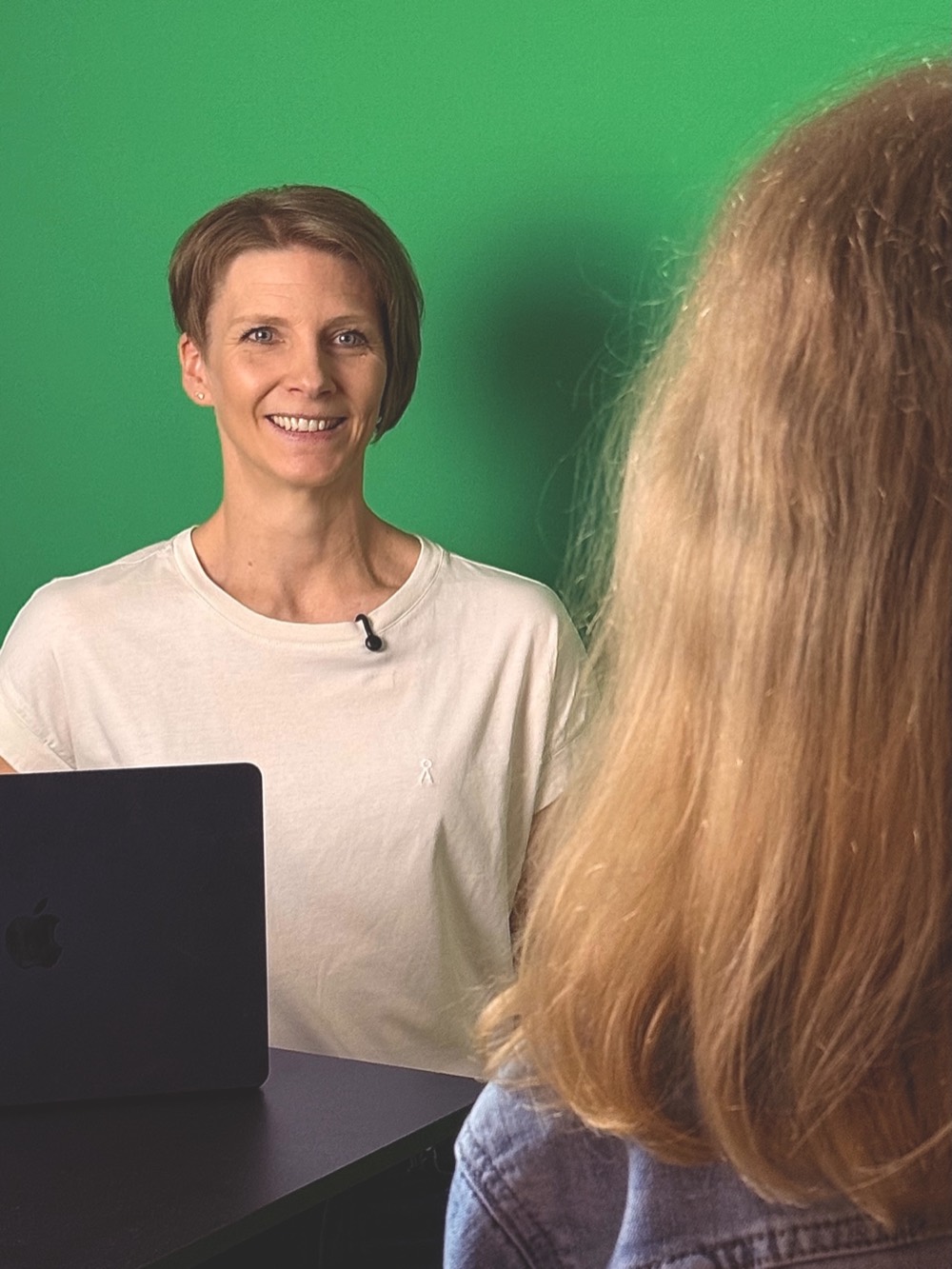 Raphaela beim 1:1 Coaching